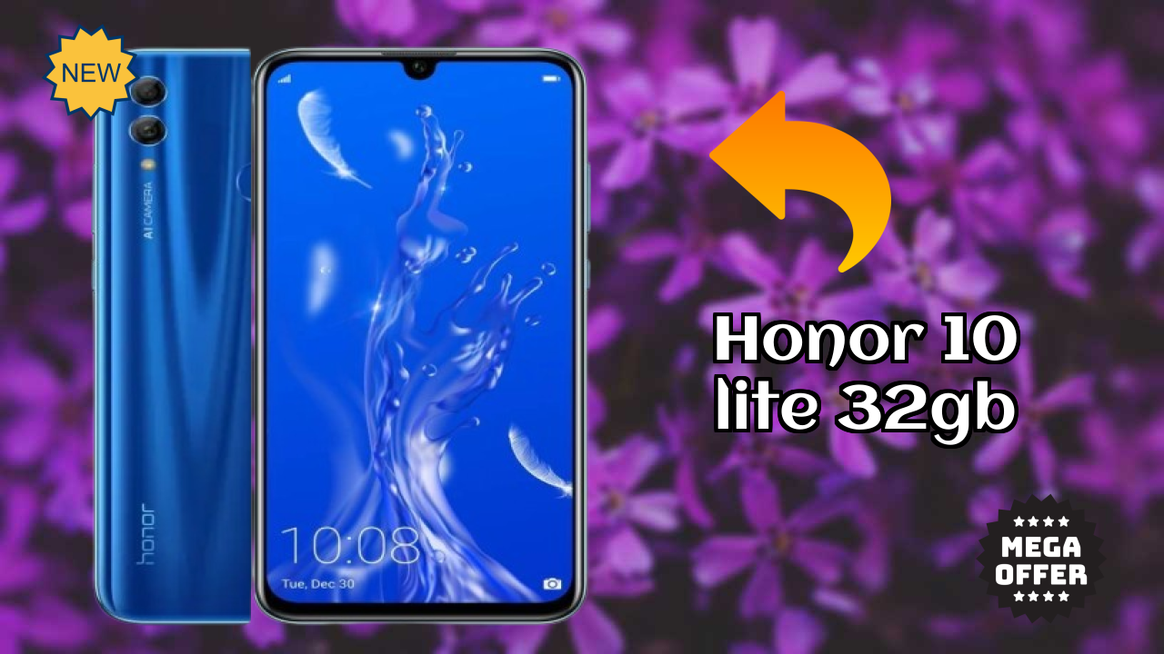 Honor 10 Lite 32GB Battery Life: 3400 MAh Charging Time