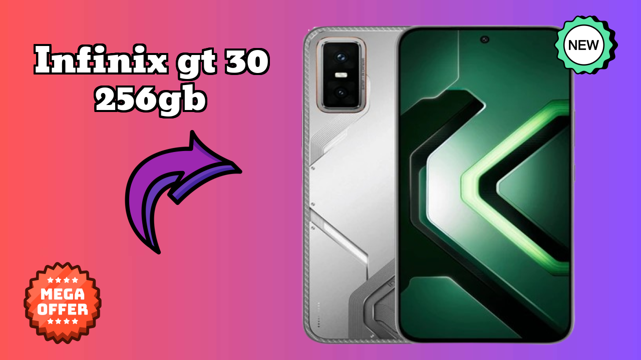 Infinix GT 30 256GB Camera Quality: 13 MP Front Camera Selfie