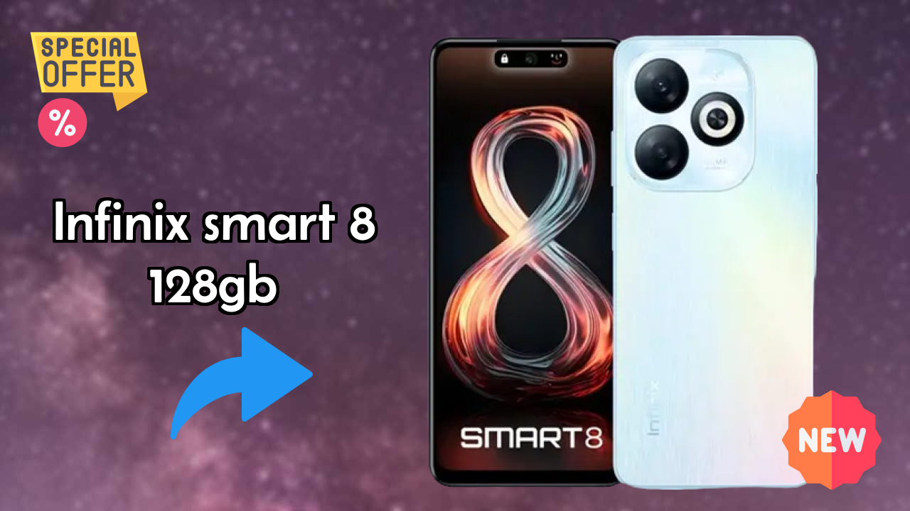 Infinix Smart 8 128GB Display Analysis: 6.6 Inches (16.76 Cm) Screen
