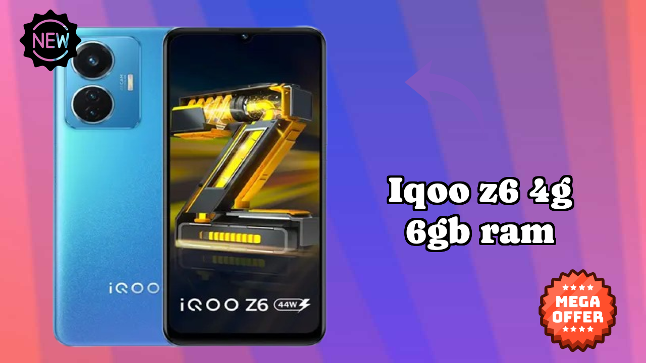 IQOO Z6 4G 6GB RAM Display Size: 6.44 Inches (16.36 Cm) Screen Review