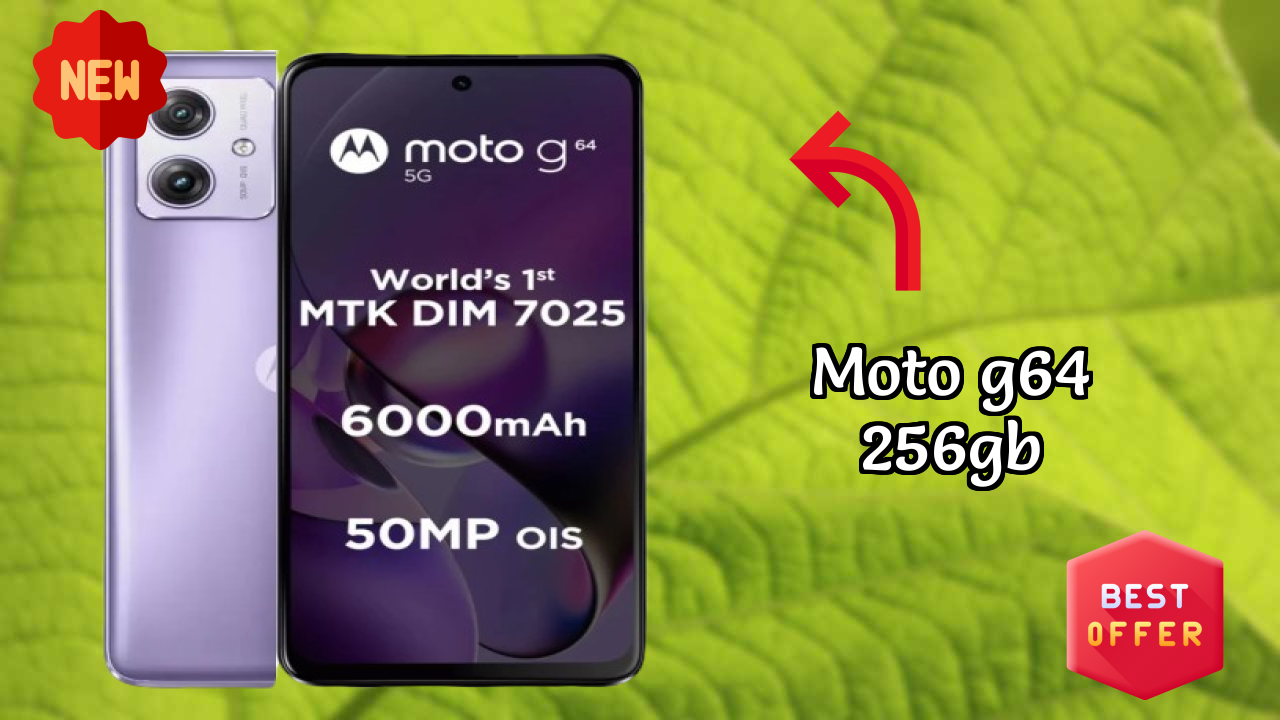 Moto G64 256GB Gaming Benchmarks: MediaTek Dimensity 7025 Tested