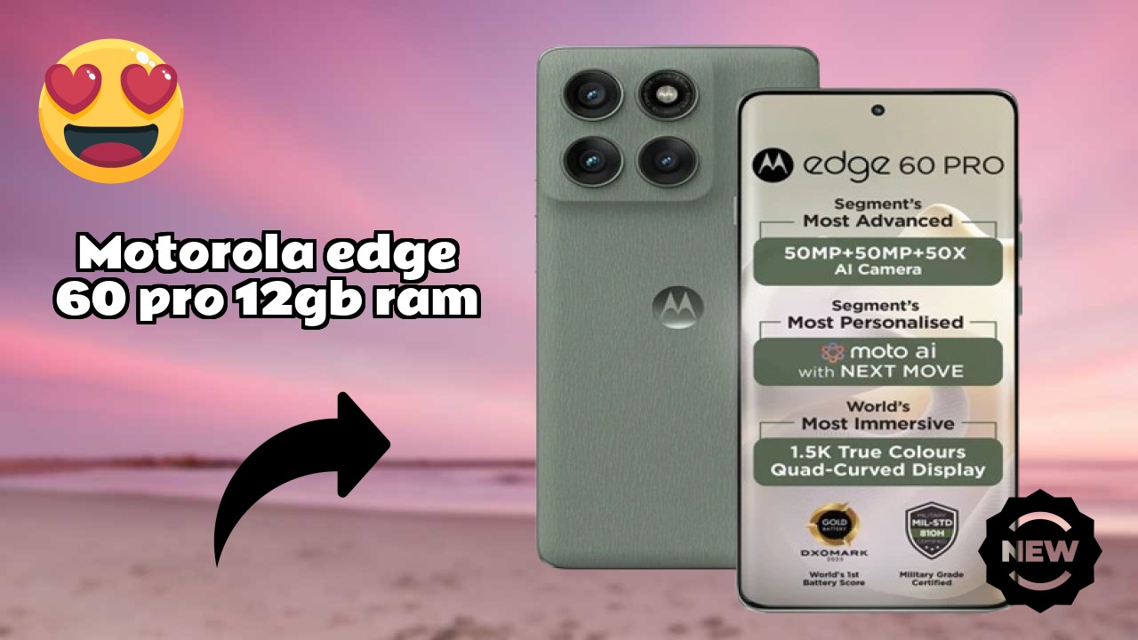 Motorola Edge 60 Pro 12GB RAM Price Drop: Available at Just ₹30,015