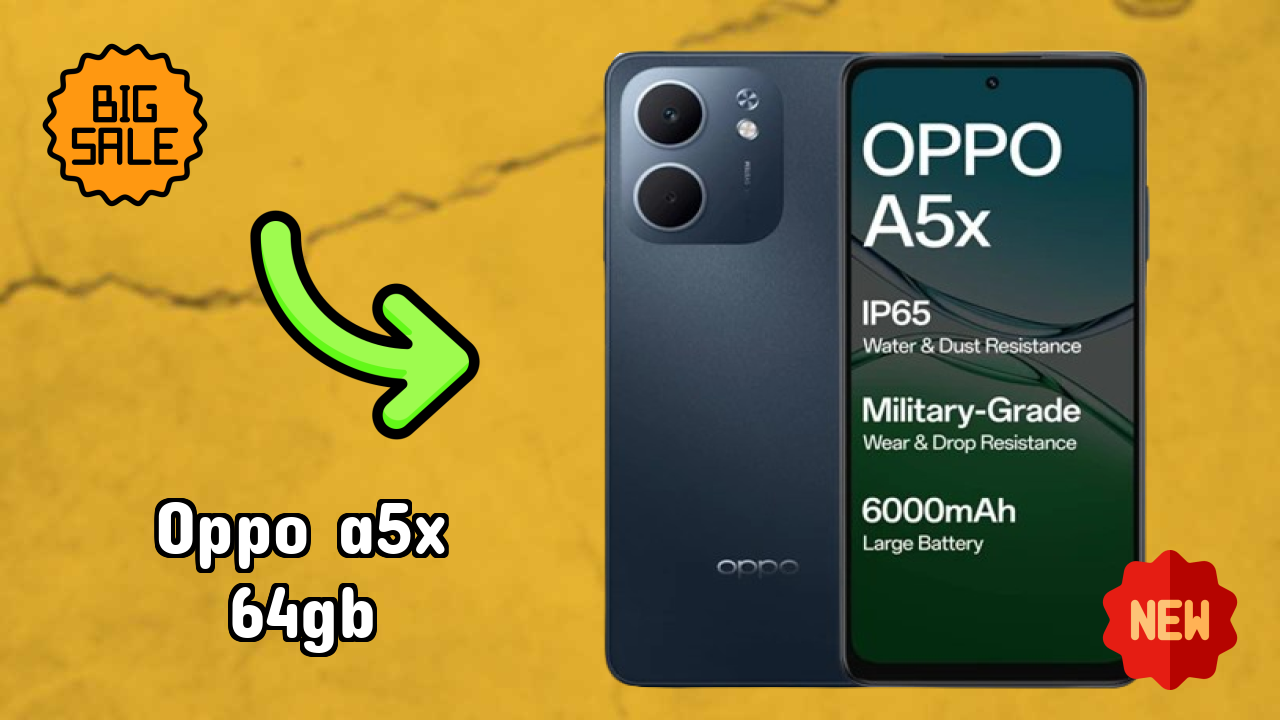 Why OPPO A5x 64GB Could Be Your Next Phone in 2026
