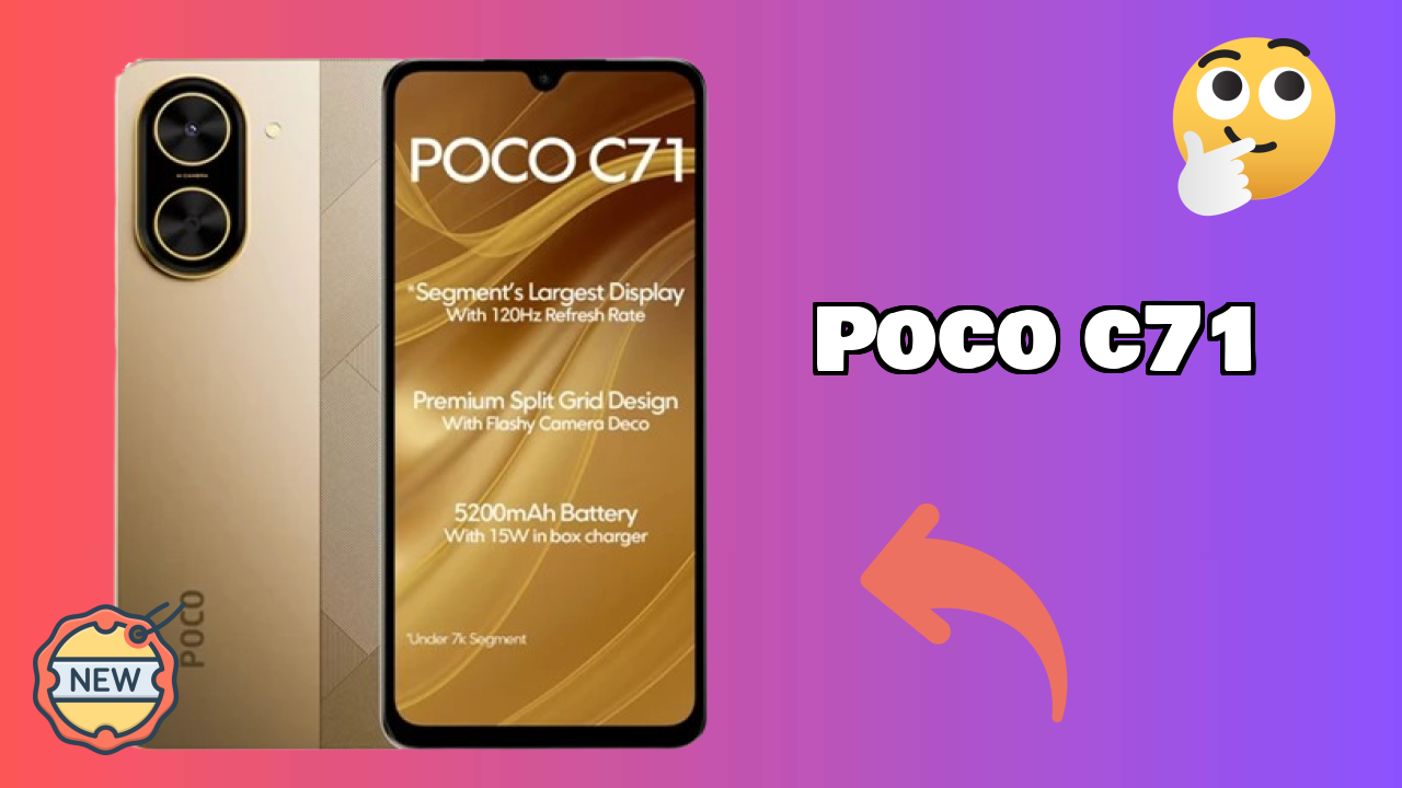 POCO C71 Price Analysis: ₹6,179 Good Investment?