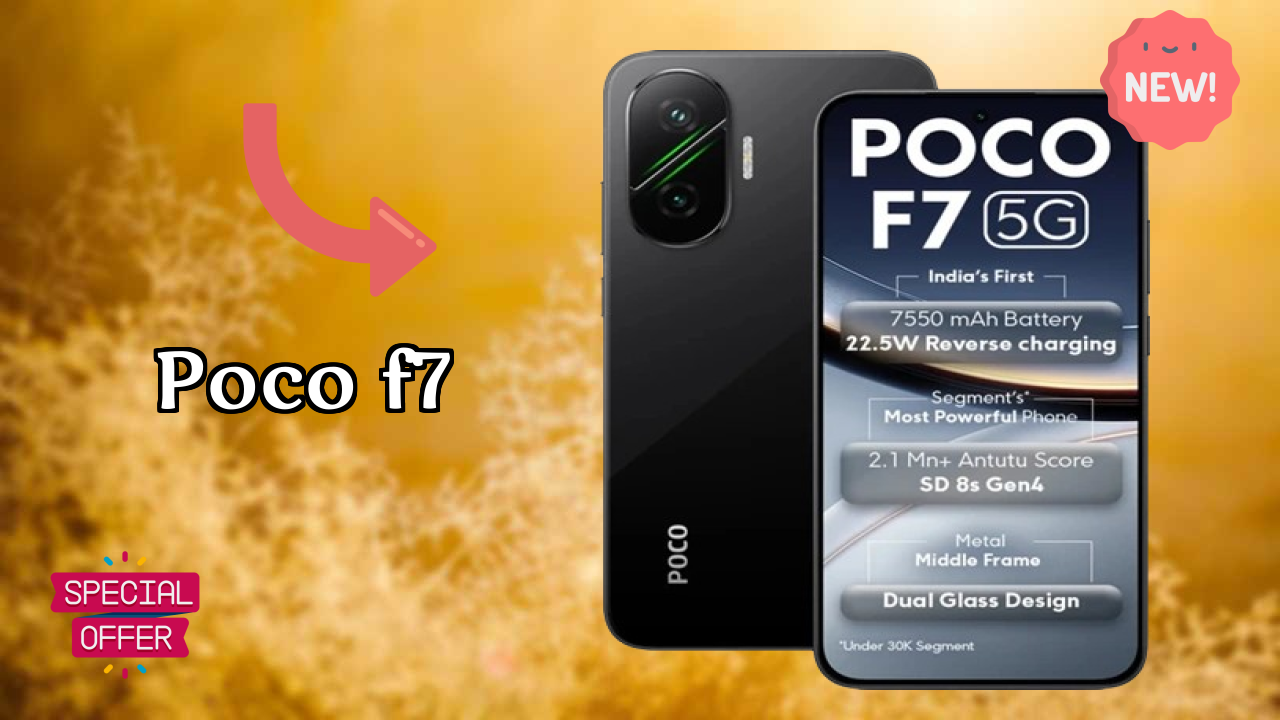 POCO F7 Display Analysis: 6.83 Inches (17.35 Cm) Screen