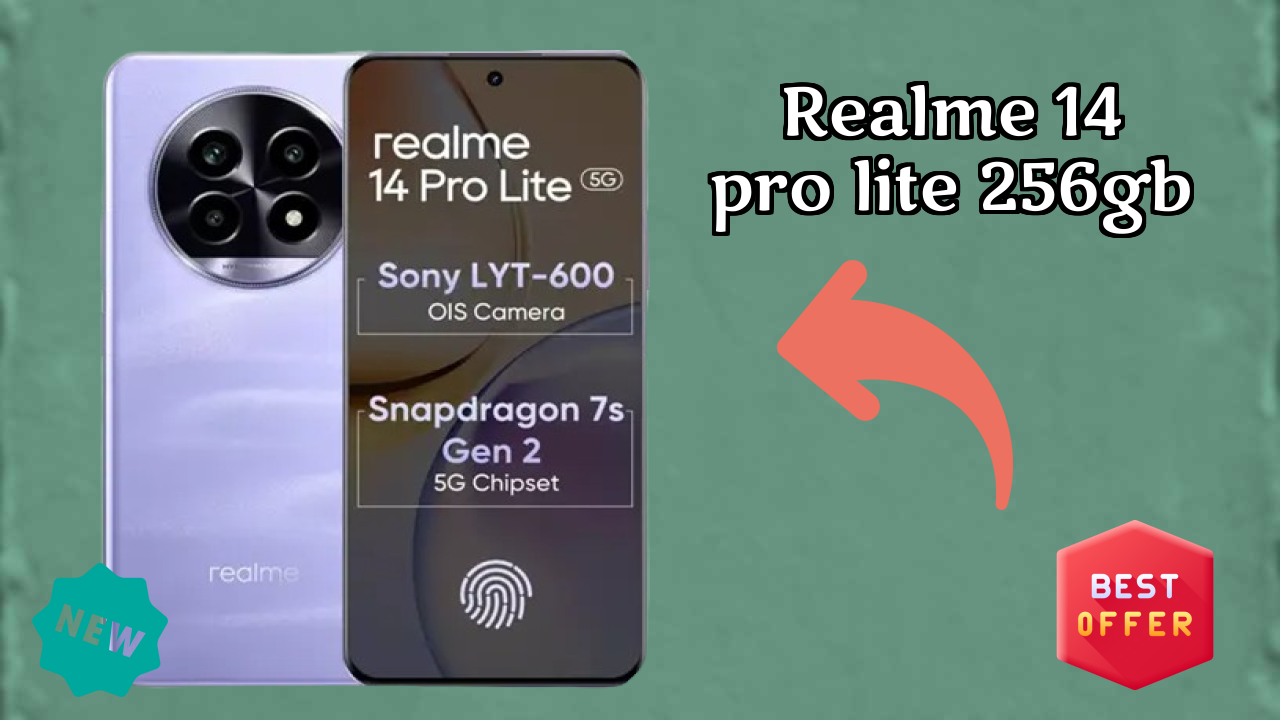 Realme 14 Pro Lite 256GB Gaming Benchmarks: Snapdragon 7s Gen 2 Tested