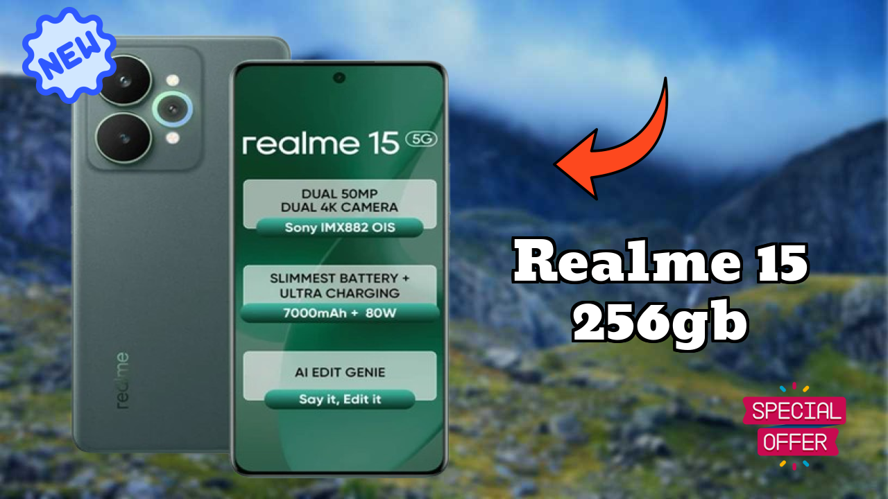 Realme 15 256GB Battery Life: 7000 MAh Charging Speed
