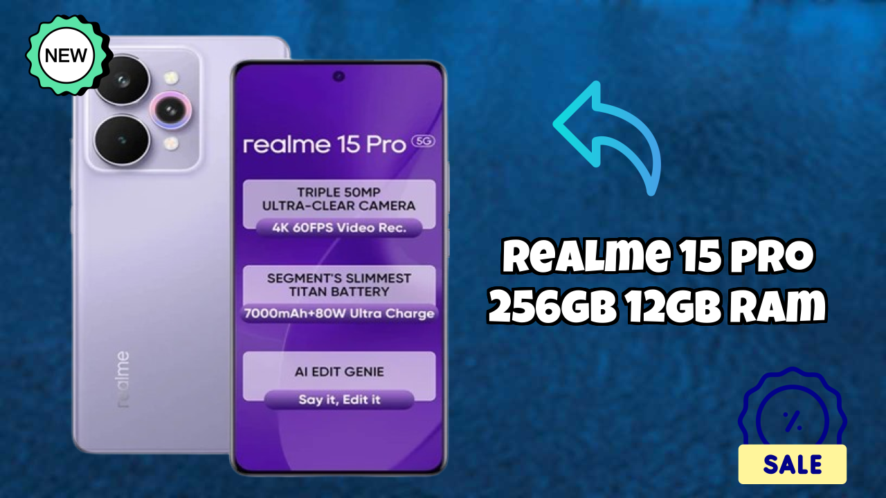 Realme 15 Pro 256GB 12GB RAM at ₹34,199 - Best Features Highlighted