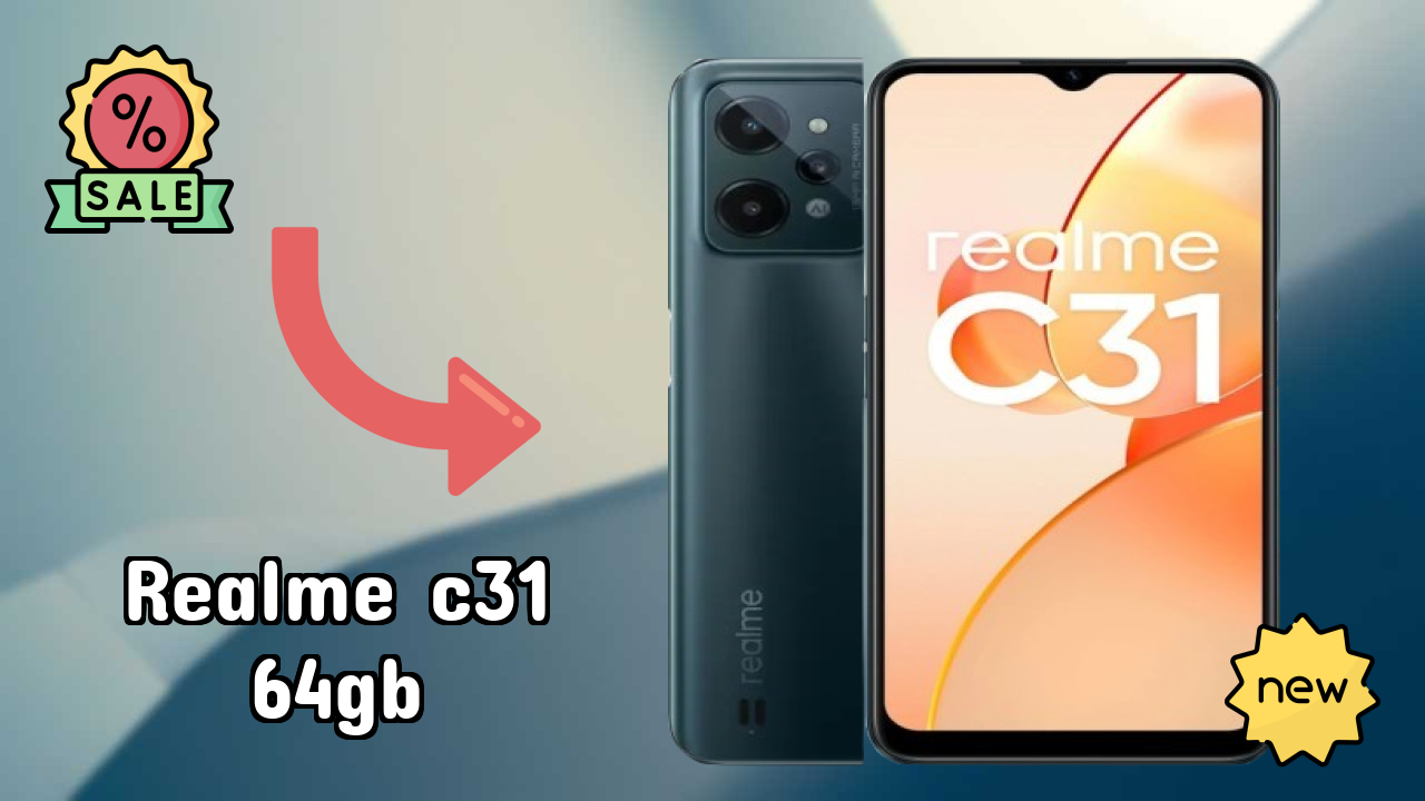Realme C31 64GB Price Drop: Just ₹9,490 Available Now