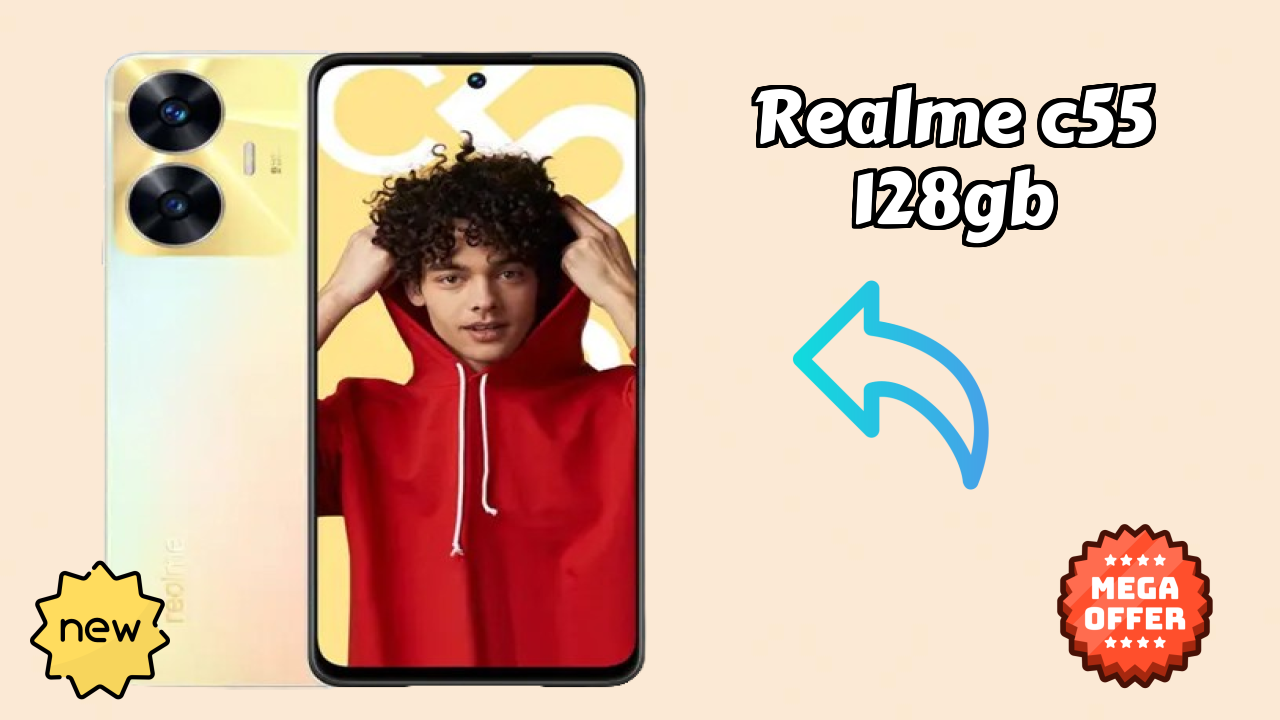 Realme C55 128GB Display Quality: IPS LCD Review