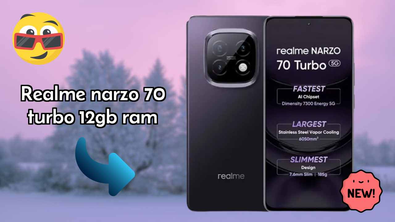 Realme Narzo 70 Turbo 12GB RAM Display Review: OLED Screen