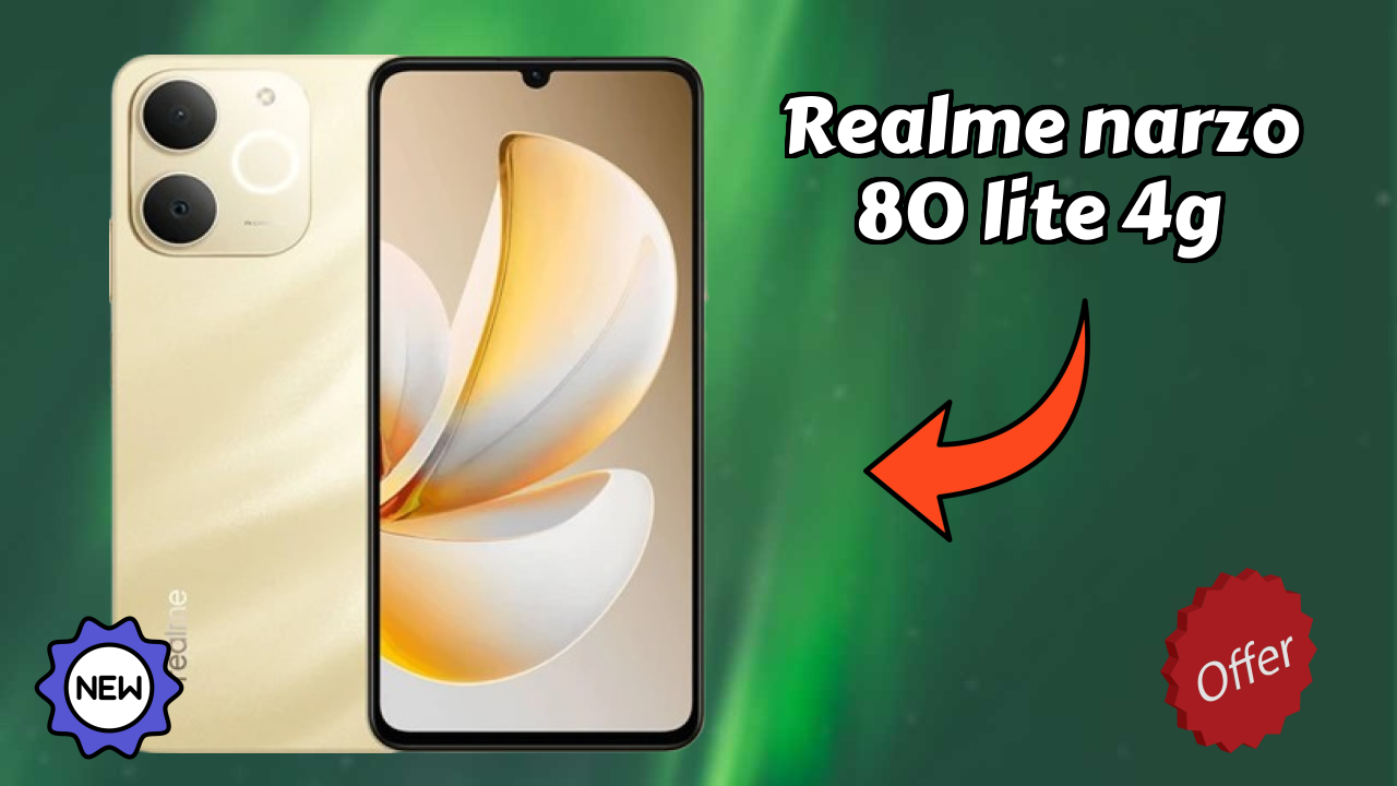 Realme Narzo 80 Lite 4G Display Size: 6.74 Inches (17.12 Cm) Screen Test