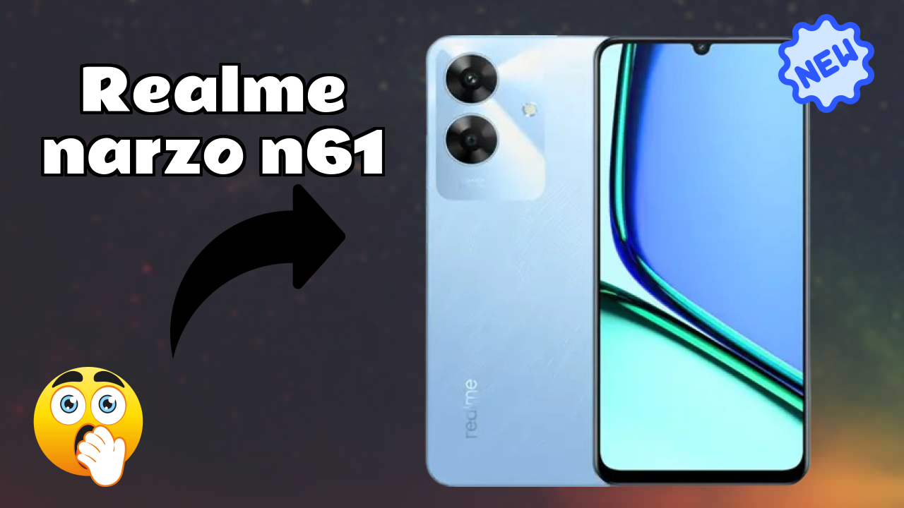 Realme Narzo N61 Display Analysis: 6.74 Inches (17.12 Cm) Screen
