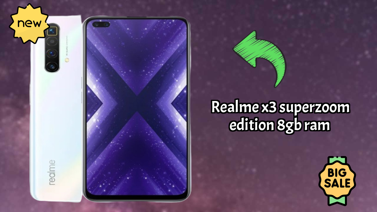 Realme X3 SuperZoom Edition 8GB RAM Display Technology: IPS LCD Review