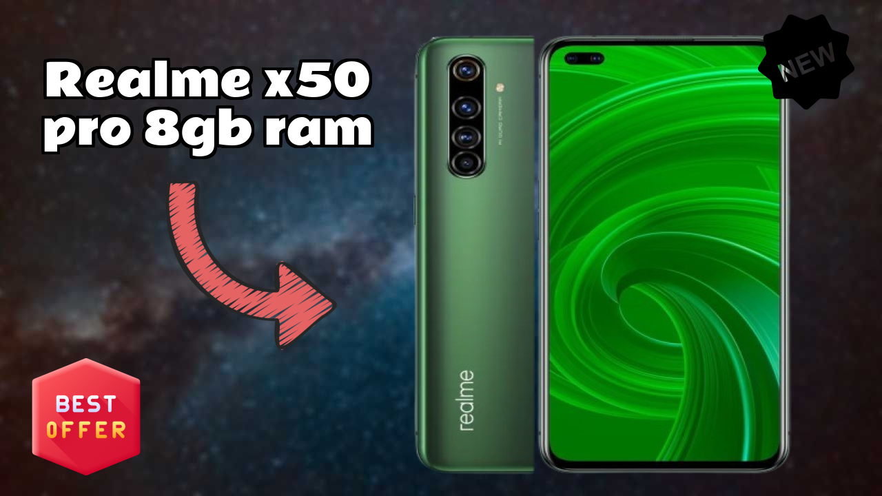Realme X50 Pro 8GB RAM Display Technology: Super AMOLED Quality