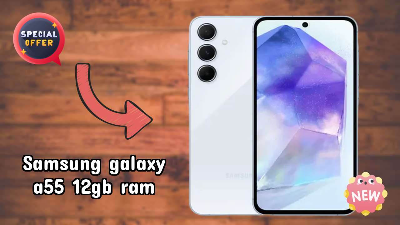 Samsung Galaxy A55 12GB RAM Display Technology: 6.6 Inches (16.76 Cm) Screen