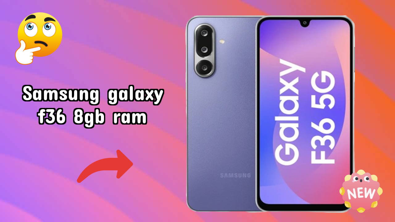 Samsung Galaxy F36 8GB RAM Camera Quality: 50 MP + 8 MP + 2 MP Rear Camera Photo Test