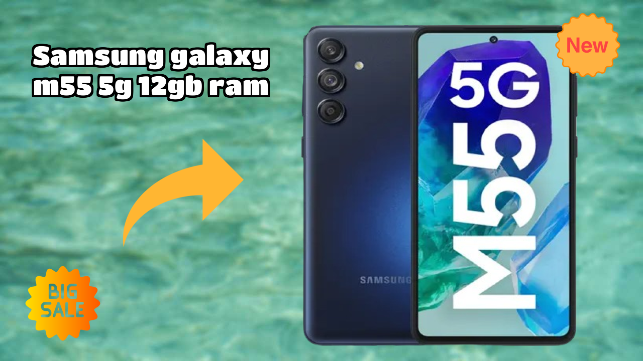 Samsung Galaxy M55 5G 12GB RAM Display Size: 6.7 Inches (17.02 Cm) Screen Quality