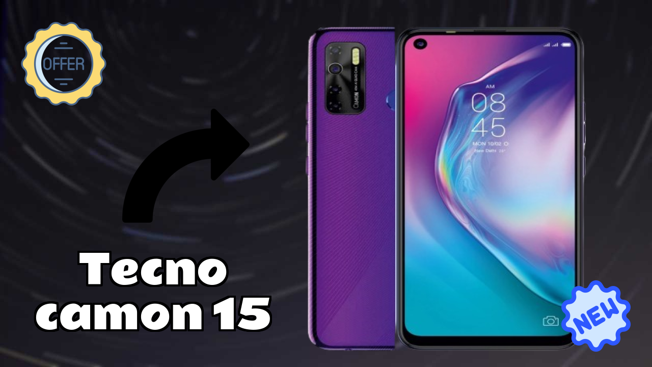 Tecno Camon 15 Display Review: 6.55 Inches (16.64 Cm) Screen Size