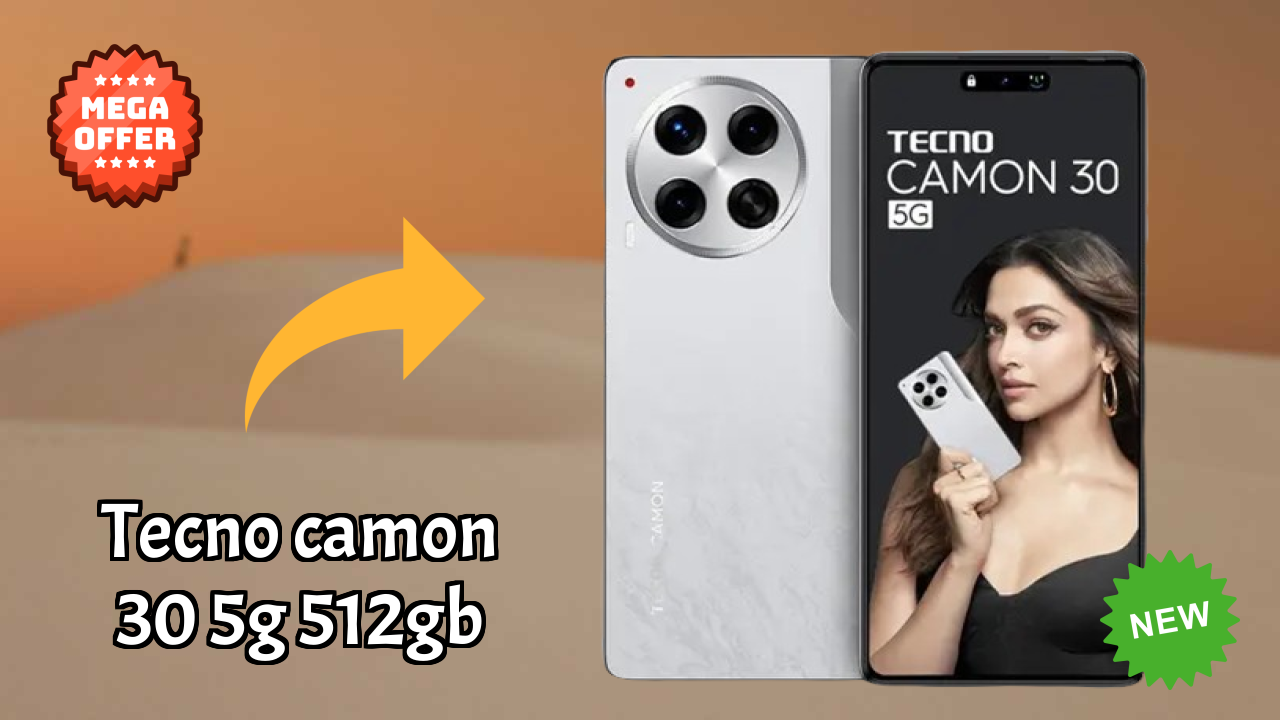 Tecno Camon 30 5G 512GB at ₹24,999 - Best Deal Available Now