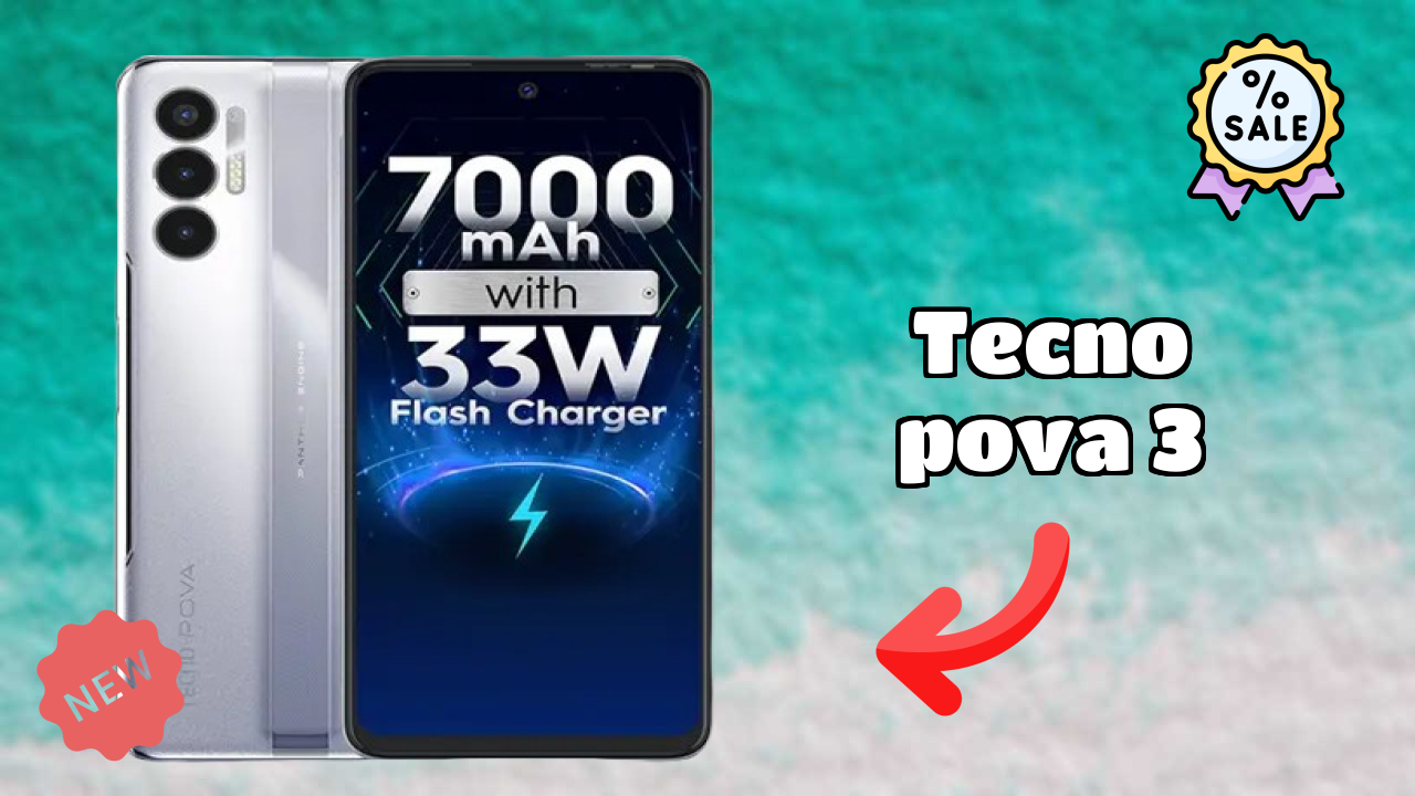 Tecno Pova 3 at ₹9,999 - Best Features Highlighted
