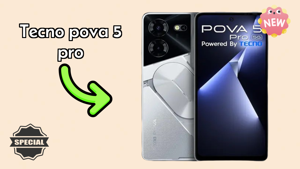 Tecno Pova 5 Pro at ₹14,999 - Complete Specifications List