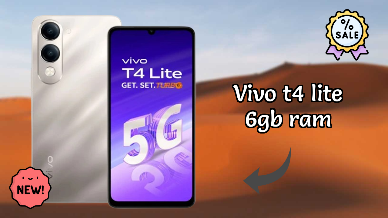 Vivo T4 Lite 6GB RAM Test: 6 GB RAM Handles Heavy Apps