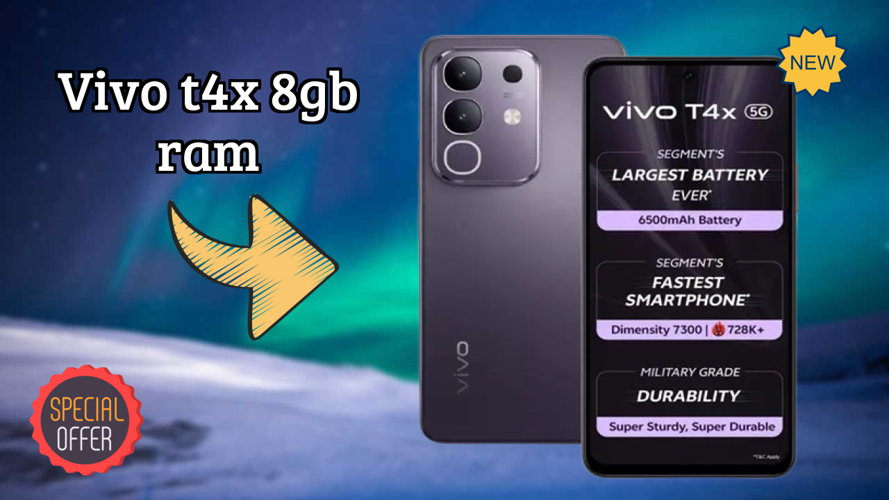 Vivo T4X 8GB RAM 2026 Specs Breakdown – Competitive Review
