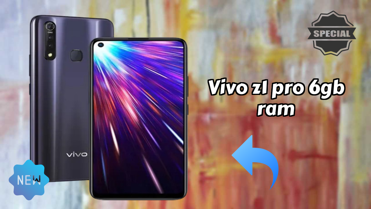 Vivo Z1 Pro 6GB RAM at ₹17,990 - Best Features Listed